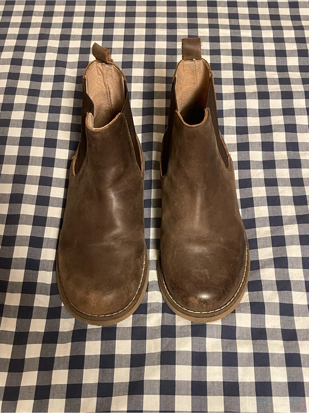 Boy’s Genuine Leather Chelsea Boots - Classic Slip-On Style